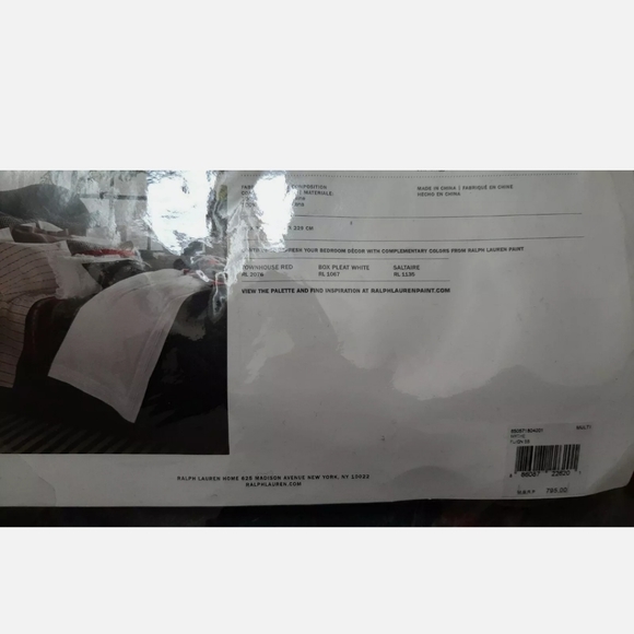 Ralph Lauren RARE West Village Wythe Navajo Queen Wool Blanket - Picture 8 of 11